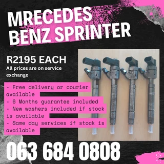 Mercedes Benz Sprinter Diesel Injectors For Sale With Warranty