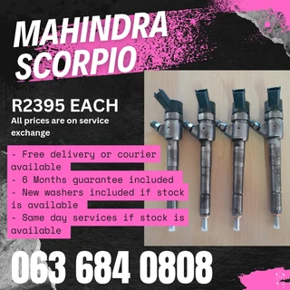 Mahindra Scorpio Diesel Injectors For Sale With Warranty