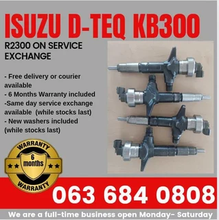Isuzu Dteq Kb300 Diesel Injectors For Sale With Warranty
