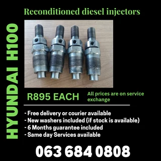 Hyundai H100 Diesel Injectors For Sale With Warranty