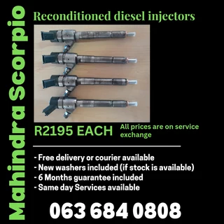 Mahindra Scorpio Diesel Injectors For Sale With Warranty