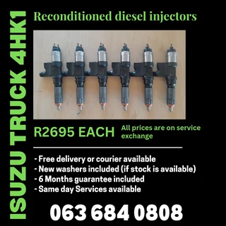 Isuzu Truck 4hk1 Injectors For Sale With Warranty