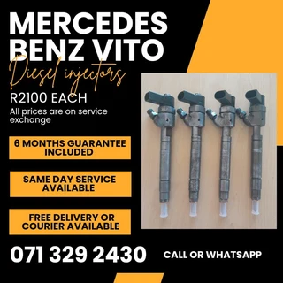 Mercedes Benz Vito Diesel Injectors For Sale With Warranty