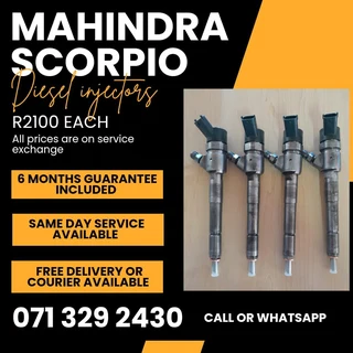 Mahindra Scorpio Diesel Injectors For Sale With Warranty