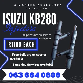 Isuzu Kb280 Diesel Injectors For Sale With Warranty On