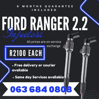 Ford Ranger 2.2 Diesel Injectors For Sale With Warranty