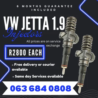 Vw Jetta 1.9 Diesel Injectors For Sale With Warranty On