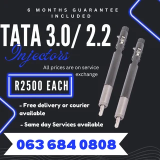 Tata Xenon 2.2 And 3.0 Diesel Injectors For Sale With Warranty