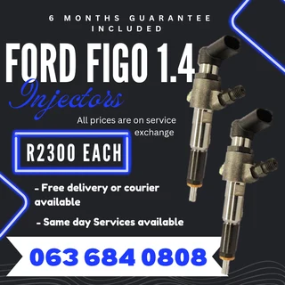 Ford Figo 1.4 Diesel Injectors For Sale With Warranty