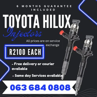 Toyota Hilux Diesel Injectors For Sale With Warranty
