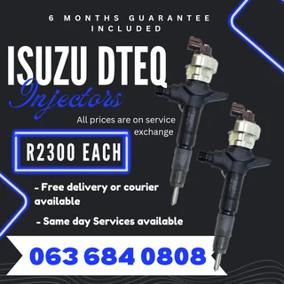 Isuzu Dteq Diesel Injectors For Sale With Warranty