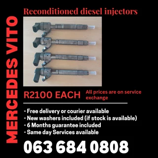 Mercedes Benz Vito Diesel Injectors For Sale With Warranty