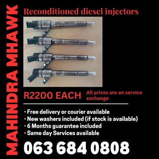 Mahindra Mhawk Diesel Injectors For Sale With Warranty