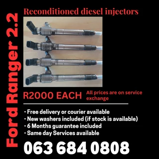 Ford Ranger 2.2 Diesel Injectors For Sale With Warranty