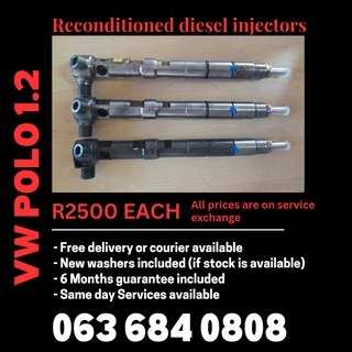 Vw Polo 1.2 Diesel Injectors For Sale With Warranty