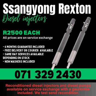 Ssangyong Rexton Diesel Injectors For Sale With Warranty