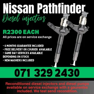 Nissan Pathfinder Diesel Injectors For Sale With Warranty