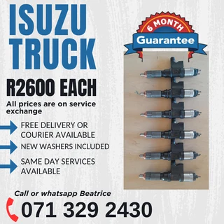Isuzu Truck 4hk1 Injectors For Sale With Warranty