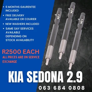 Kia Sedona 2.9 Diesel Injectors For Sale With Warranty