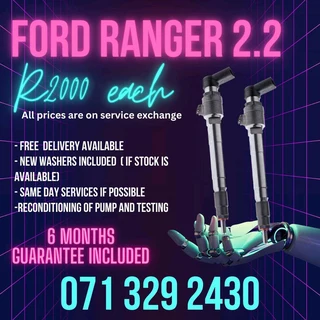 Ford Ranger 2.2 Diesel Injectors For Sale With Warranty