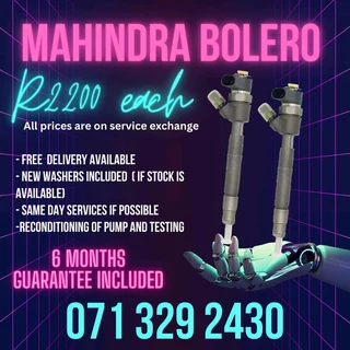 Mahindra Bolero Diesel Injectors For Sale With Warranty