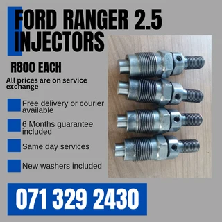 Ford Ranger 2.5 Diesel Injectors For Sale With Warranty