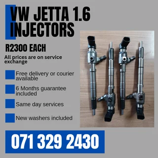 Vw Jetta 1.6 Diesel Injectors For Sale With Warranty