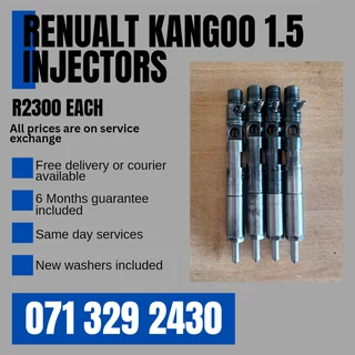 Renualt Kangoo 1.5 Diesel Injectors For Sale With Warranty