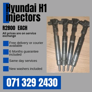 Hyundai H1 Diesel Injectors For Sale With Warranty On