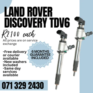 Land Rover Discovery Tdv6 Diesel Injectors For Sale With Warranty