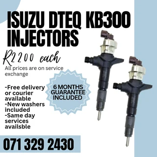 Isuzu Dteq Kb300 Diesel Injectors For Sale With Warranty