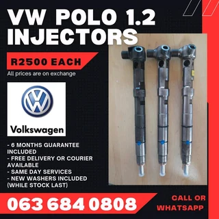 Vw Polo Blue Motion 1.2 Diesel Injectors For Sale With Warranty