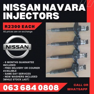 Nissan Navara Yd25 Diesel Injectors For Sale With Warranty