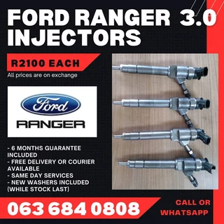 Ford Ranger 3.0 Diesel Injectors For Sale With Warranty