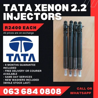 Tata Xenon 2.2 Diesel Injectors For Sale With Warranty