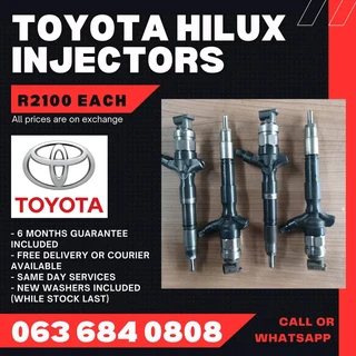 Toyota Hilux Diesel Injectors For Sale With Warranty