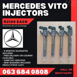 Mercedes Benz Vito Diesel Injectors For Sale With Warranty