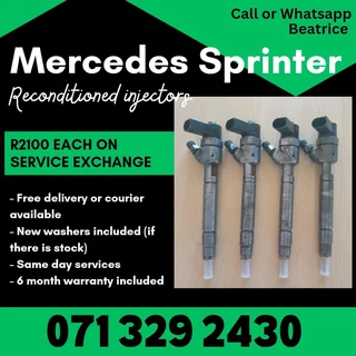 Mercedes Benz Sprinter Diesel Injectors For Sale With Warranty