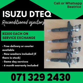 Isuzu Dteq Diesel Injectors For Sale With Warranty