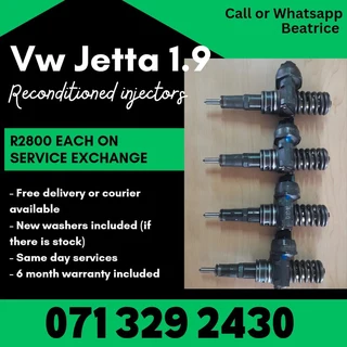 Vw Jetta 1.9 Diesel Injectors For Sale With Warranty