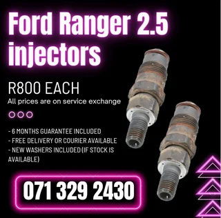 Ford Ranger 2.5 Diesel Injectors For Sale With Warranty