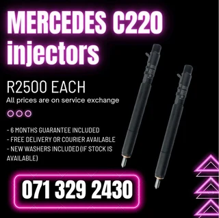 Mercedes Benz C220 Diesel Injectors For Sale With Warranty