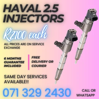 Haval 2.5 Injectors For Sale With Warranty