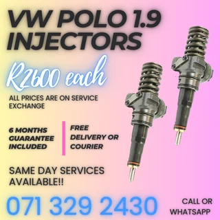 Vw Polo 1.9 Diesel Injectors For Sale With Warranty