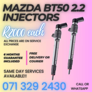 Mazda Bt50 2.2 Diesel Injectors For Sale With Warranty