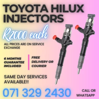 Toyota Hilux Diesel Injectors For Sale With Warranty