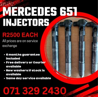 Mercedes Benz 651 Injectors For Sale With Warranty