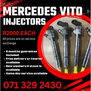 Mercedes Benz Vito Diesel Injectors For Sale With Warranty