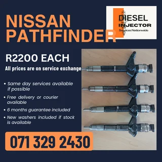 Nissan Pathfinder Yd25 Diesel Injectors For Sale With Warranty