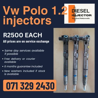 Vw Polo 1.2 Diesel Injectors For Sale With Warranty On